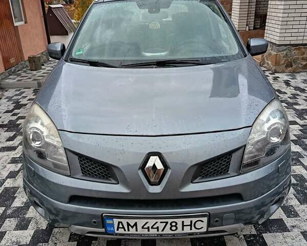 Серый Рено Колеос, объемом двигателя 2 л и пробегом 194 тыс. км за 9300 $, фото 1 на Automoto.ua