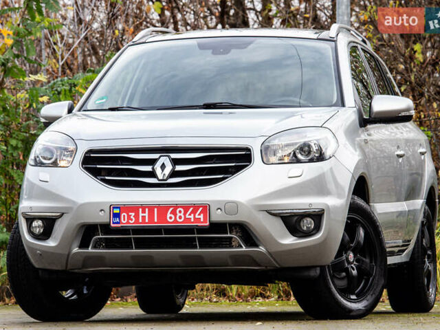 Серый Рено Колеос, объемом двигателя 2 л и пробегом 97 тыс. км за 13900 $, фото 1 на Automoto.ua