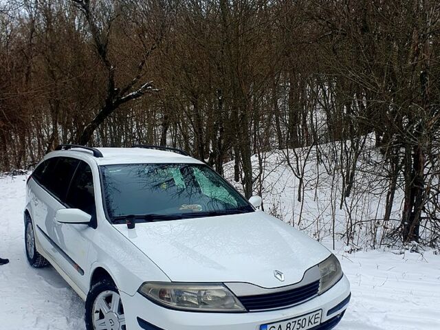 Білий Рено Лагуна, об'ємом двигуна 1.9 л та пробігом 320 тис. км за 4800 $, фото 1 на Automoto.ua