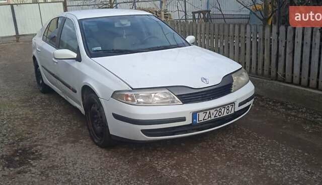 Білий Рено Лагуна, об'ємом двигуна 1.9 л та пробігом 65 тис. км за 800 $, фото 1 на Automoto.ua