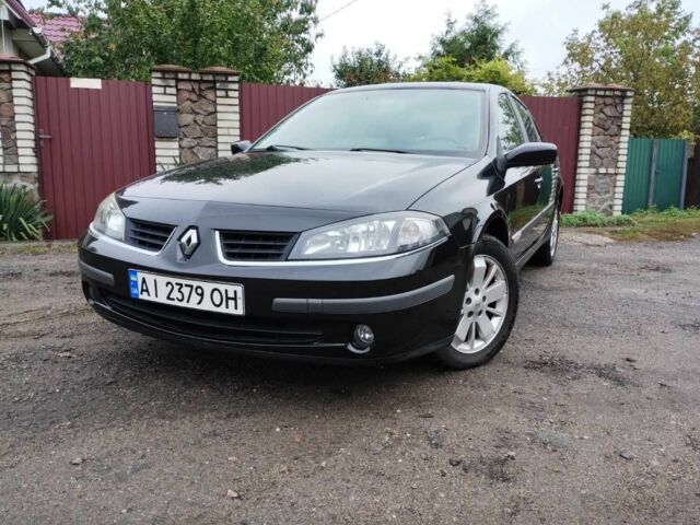 Черный Рено Лагуна, объемом двигателя 2 л и пробегом 173 тыс. км за 5200 $, фото 1 на Automoto.ua