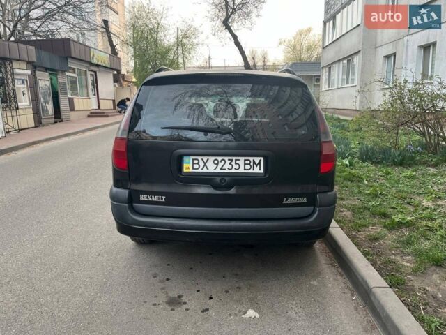 Чорний Рено Лагуна, об'ємом двигуна 2 л та пробігом 275 тис. км за 3500 $, фото 1 на Automoto.ua