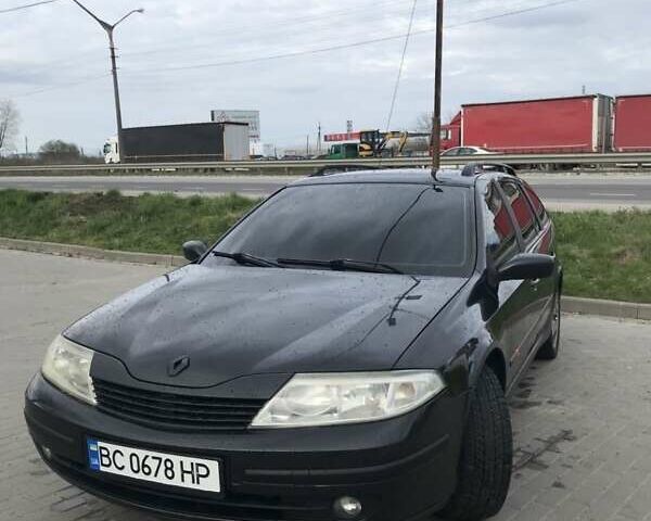 Черный Рено Лагуна, объемом двигателя 1.6 л и пробегом 360 тыс. км за 2900 $, фото 1 на Automoto.ua