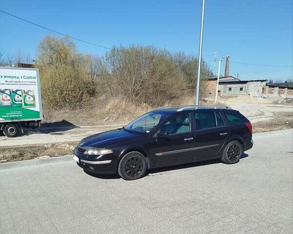 Черный Рено Лагуна, объемом двигателя 2.2 л и пробегом 363 тыс. км за 3300 $, фото 1 на Automoto.ua