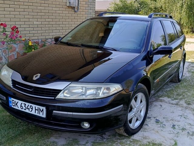 Черный Рено Лагуна, объемом двигателя 1.9 л и пробегом 320 тыс. км за 3000 $, фото 1 на Automoto.ua