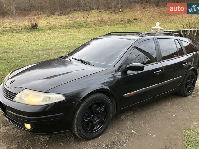 Черный Рено Лагуна, объемом двигателя 1.6 л и пробегом 354 тыс. км за 3000 $, фото 1 на Automoto.ua