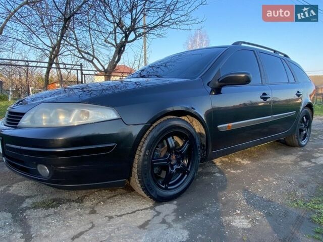 Черный Рено Лагуна, объемом двигателя 1.6 л и пробегом 354 тыс. км за 3000 $, фото 1 на Automoto.ua