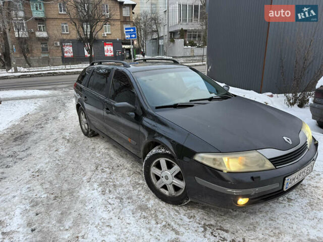 Черный Рено Лагуна, объемом двигателя 1.87 л и пробегом 400 тыс. км за 2500 $, фото 1 на Automoto.ua