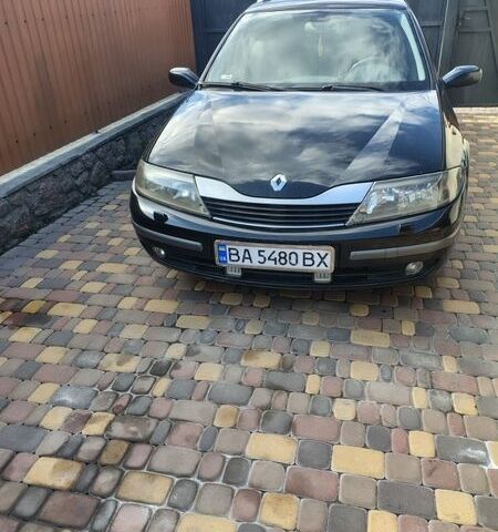 Черный Рено Лагуна, объемом двигателя 2.2 л и пробегом 296 тыс. км за 3500 $, фото 1 на Automoto.ua