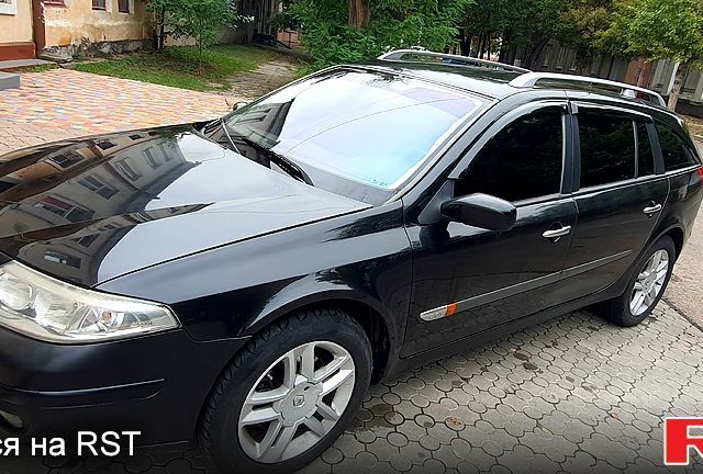 Черный Рено Лагуна, объемом двигателя 2 л и пробегом 262 тыс. км за 4000 $, фото 1 на Automoto.ua
