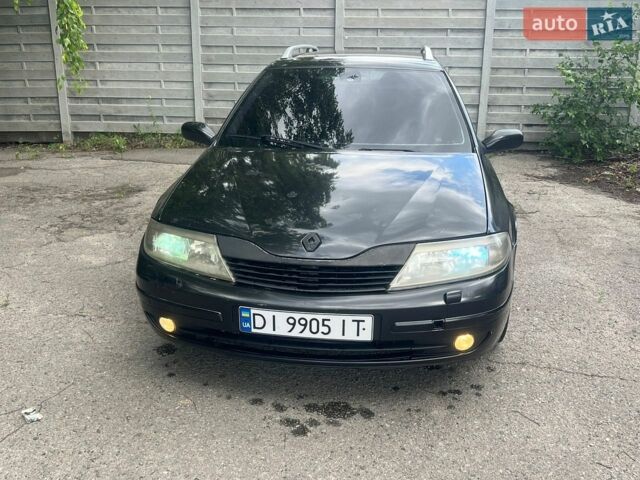 Черный Рено Лагуна, объемом двигателя 2.02 л и пробегом 265 тыс. км за 2950 $, фото 1 на Automoto.ua