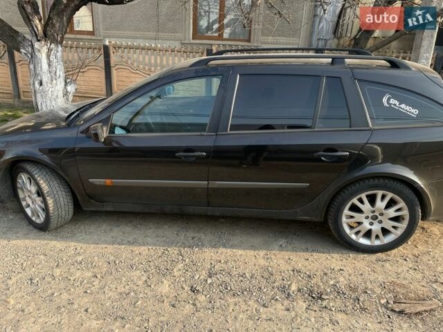 Черный Рено Лагуна, объемом двигателя 1.9 л и пробегом 365 тыс. км за 4100 $, фото 1 на Automoto.ua