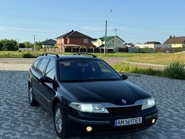 Черный Рено Лагуна, объемом двигателя 1.87 л и пробегом 342 тыс. км за 3800 $, фото 1 на Automoto.ua