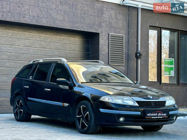 Чорний Рено Лагуна, об'ємом двигуна 2.19 л та пробігом 361 тис. км за 3499 $, фото 1 на Automoto.ua