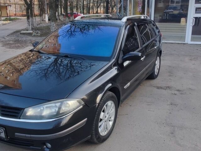 Чорний Рено Лагуна, об'ємом двигуна 2 л та пробігом 266 тис. км за 5700 $, фото 1 на Automoto.ua