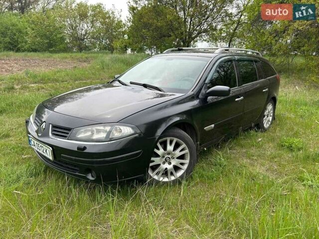 Черный Рено Лагуна, объемом двигателя 2.19 л и пробегом 294 тыс. км за 3800 $, фото 1 на Automoto.ua