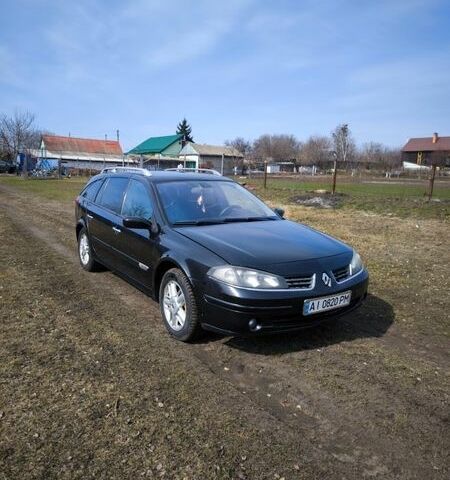 Черный Рено Лагуна, объемом двигателя 1.9 л и пробегом 430 тыс. км за 3400 $, фото 1 на Automoto.ua