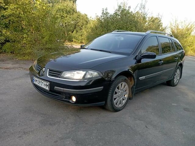 Черный Рено Лагуна, объемом двигателя 2.2 л и пробегом 260 тыс. км за 4500 $, фото 1 на Automoto.ua