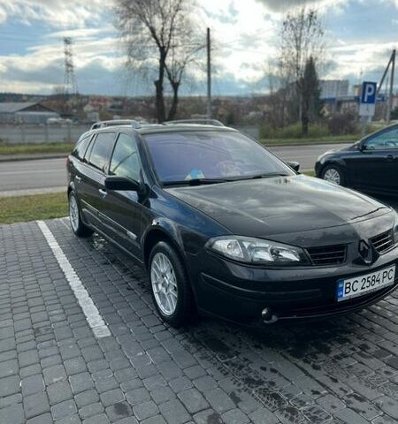 Черный Рено Лагуна, объемом двигателя 2.19 л и пробегом 326 тыс. км за 4200 $, фото 1 на Automoto.ua