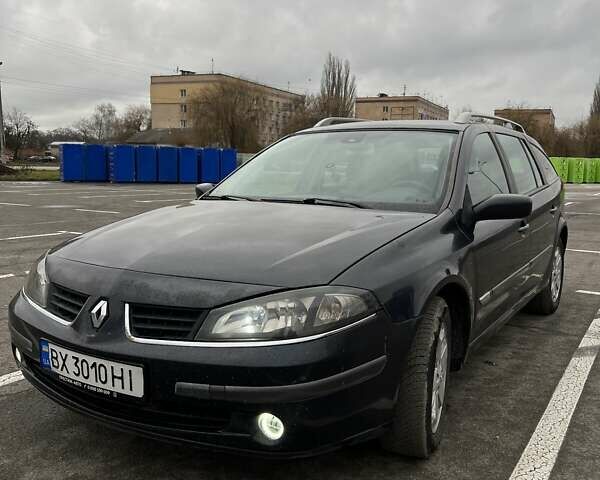 Черный Рено Лагуна, объемом двигателя 1.9 л и пробегом 293 тыс. км за 4500 $, фото 1 на Automoto.ua