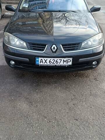 Черный Рено Лагуна, объемом двигателя 2.02 л и пробегом 265 тыс. км за 4800 $, фото 1 на Automoto.ua