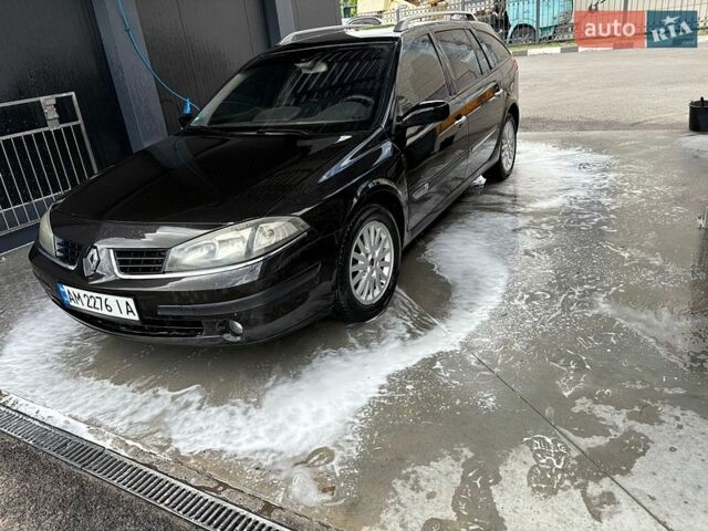 Черный Рено Лагуна, объемом двигателя 1.87 л и пробегом 270 тыс. км за 3300 $, фото 1 на Automoto.ua