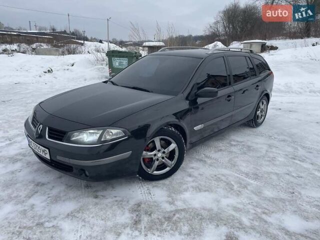 Черный Рено Лагуна, объемом двигателя 1.9 л и пробегом 400 тыс. км за 4500 $, фото 1 на Automoto.ua