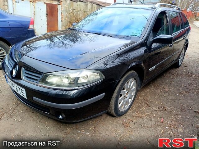 Чорний Рено Лагуна, об'ємом двигуна 2 л та пробігом 147 тис. км за 3400 $, фото 1 на Automoto.ua