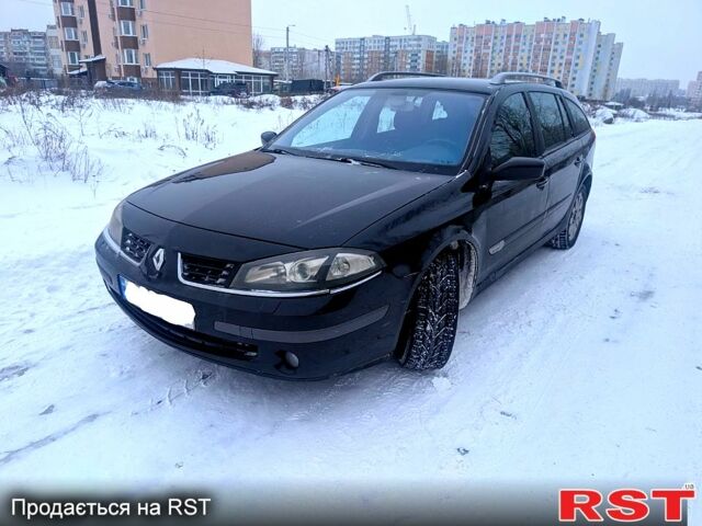 Черный Рено Лагуна, объемом двигателя 2 л и пробегом 1650 тыс. км за 4400 $, фото 1 на Automoto.ua
