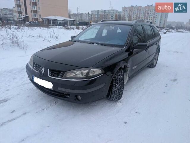 Чорний Рено Лагуна, об'ємом двигуна 2 л та пробігом 165 тис. км за 4500 $, фото 1 на Automoto.ua