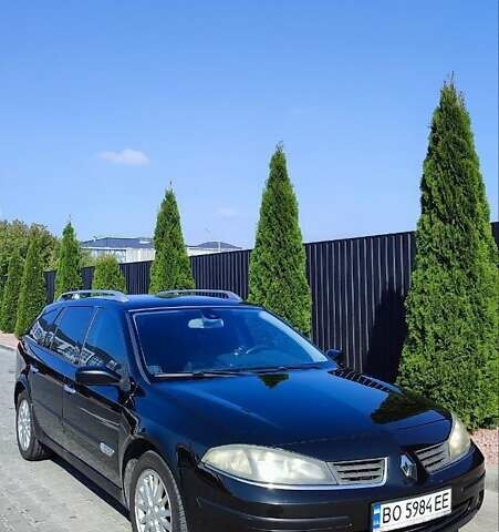 Черный Рено Лагуна, объемом двигателя 2 л и пробегом 284 тыс. км за 4500 $, фото 1 на Automoto.ua