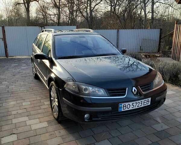 Черный Рено Лагуна, объемом двигателя 2 л и пробегом 250 тыс. км за 5100 $, фото 1 на Automoto.ua