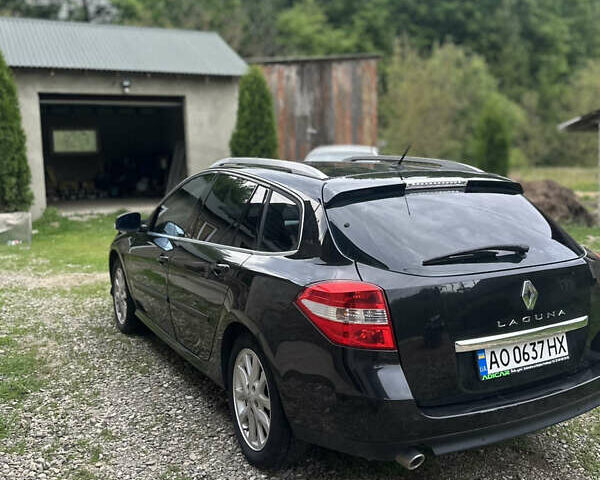 Черный Рено Лагуна, объемом двигателя 2 л и пробегом 265 тыс. км за 7200 $, фото 1 на Automoto.ua