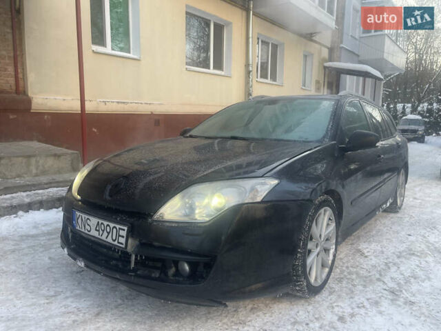 Черный Рено Лагуна, объемом двигателя 2 л и пробегом 280 тыс. км за 3950 $, фото 1 на Automoto.ua