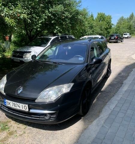 Черный Рено Лагуна, объемом двигателя 2 л и пробегом 290 тыс. км за 6000 $, фото 1 на Automoto.ua