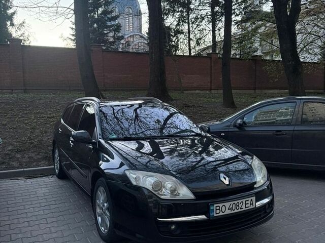 Черный Рено Лагуна, объемом двигателя 2 л и пробегом 376 тыс. км за 5200 $, фото 1 на Automoto.ua
