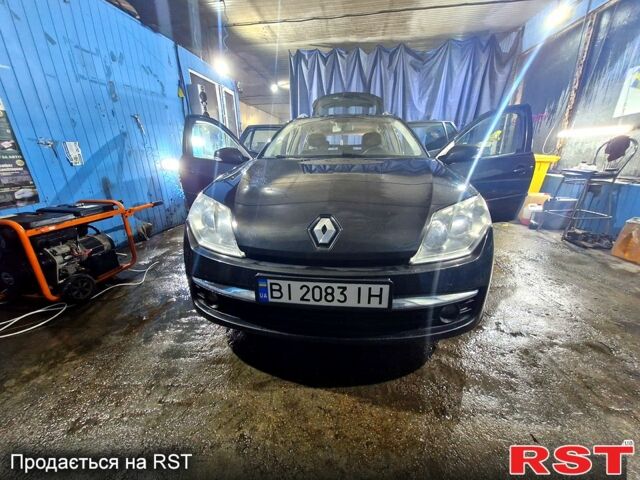 Чорний Рено Лагуна, об'ємом двигуна 2 л та пробігом 298 тис. км за 5700 $, фото 1 на Automoto.ua