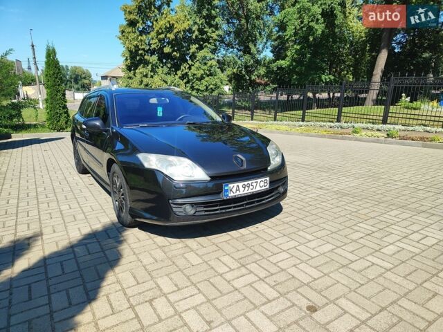 Черный Рено Лагуна, объемом двигателя 2 л и пробегом 290 тыс. км за 5200 $, фото 1 на Automoto.ua