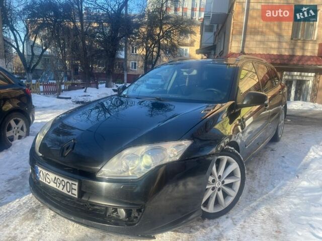 Черный Рено Лагуна, объемом двигателя 2 л и пробегом 285 тыс. км за 3650 $, фото 1 на Automoto.ua