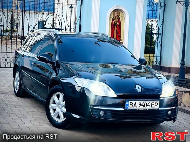 Черный Рено Лагуна, объемом двигателя 2 л и пробегом 192 тыс. км за 4950 $, фото 1 на Automoto.ua