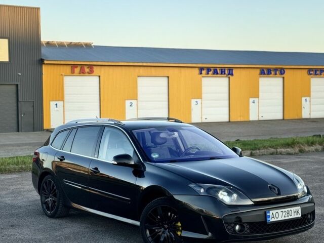 Черный Рено Лагуна, объемом двигателя 2 л и пробегом 239 тыс. км за 8599 $, фото 1 на Automoto.ua
