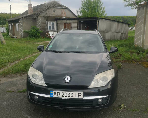 Черный Рено Лагуна, объемом двигателя 2 л и пробегом 350 тыс. км за 6500 $, фото 1 на Automoto.ua