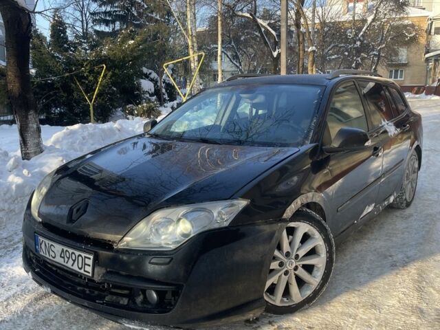 Чорний Рено Лагуна, об'ємом двигуна 2 л та пробігом 320 тис. км за 3350 $, фото 1 на Automoto.ua