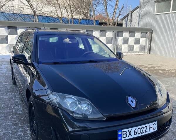 Черный Рено Лагуна, объемом двигателя 2 л и пробегом 379 тыс. км за 6500 $, фото 1 на Automoto.ua
