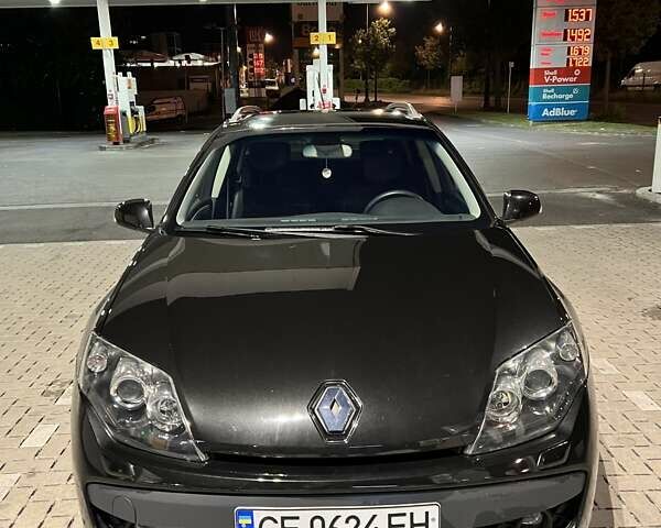 Черный Рено Лагуна, объемом двигателя 2 л и пробегом 205 тыс. км за 6963 $, фото 1 на Automoto.ua