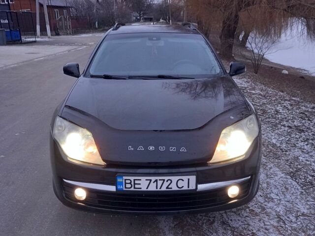 Чорний Рено Лагуна, об'ємом двигуна 2 л та пробігом 317 тис. км за 5900 $, фото 1 на Automoto.ua