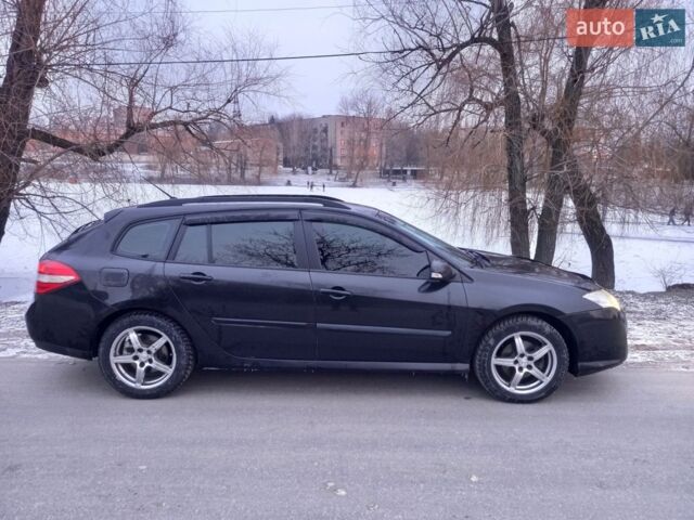 Черный Рено Лагуна, объемом двигателя 2 л и пробегом 317 тыс. км за 5500 $, фото 1 на Automoto.ua