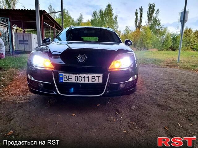 Черный Рено Лагуна, объемом двигателя 2 л и пробегом 290 тыс. км за 8000 $, фото 1 на Automoto.ua