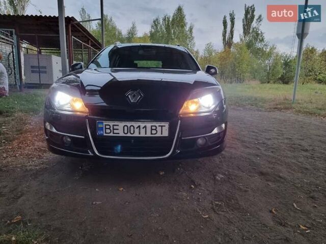 Черный Рено Лагуна, объемом двигателя 2 л и пробегом 289 тыс. км за 7900 $, фото 1 на Automoto.ua