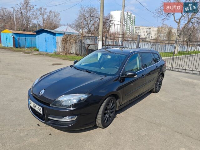 Чорний Рено Лагуна, об'ємом двигуна 2 л та пробігом 346 тис. км за 8190 $, фото 1 на Automoto.ua